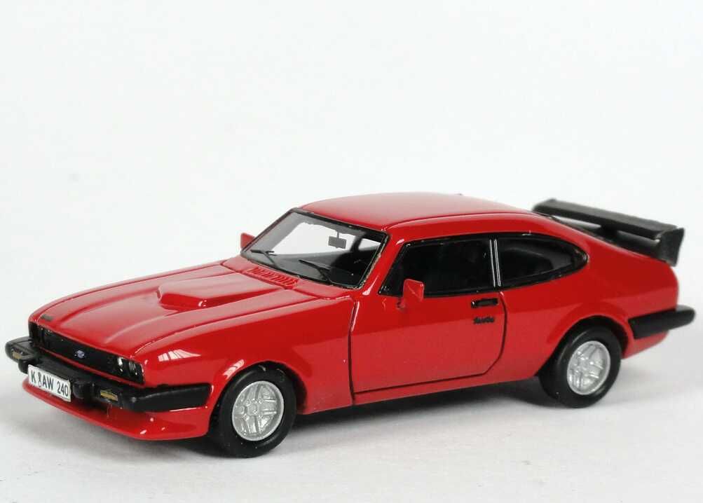 Foto 1:87 Ford Capri Mk III Werksturbo rot NEO Scale Models 87240