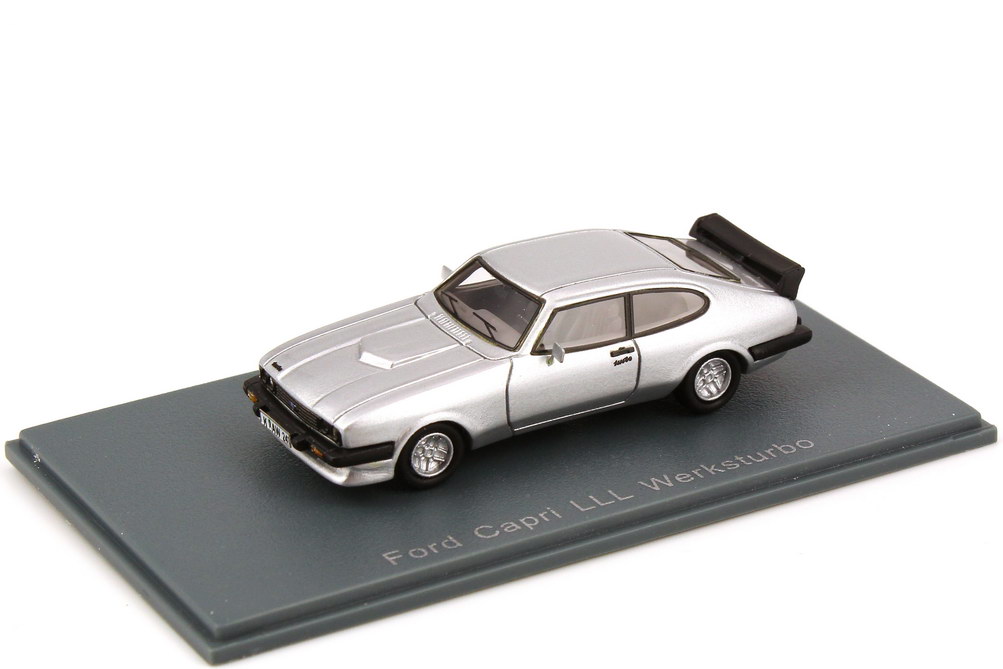 Foto 1:87 Ford Capri Mk III Werksturbo silber-met. NEO Scale Models 87241
