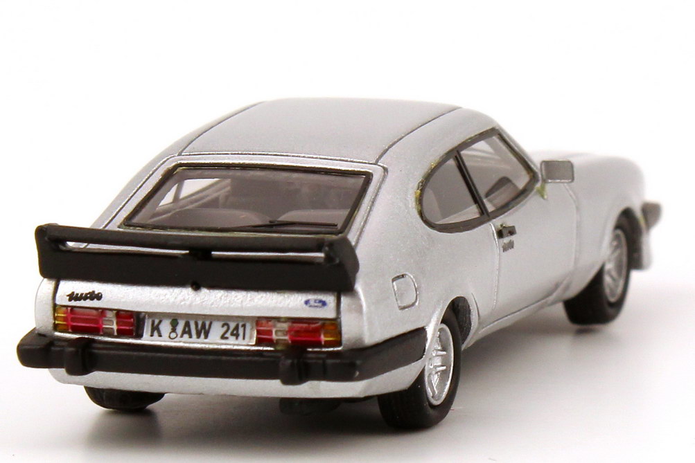 Foto 1:87 Ford Capri Mk III Werksturbo silber-met. NEO Scale Models 87241