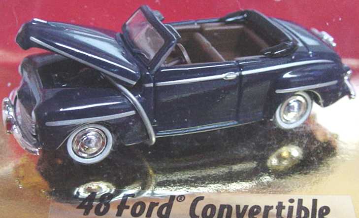 Foto 1:87 Ford Convertible (1948) dunkelblau Classic Metal Works 30102