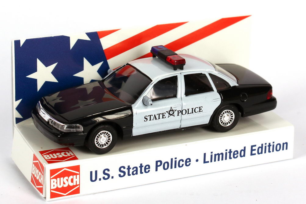 Foto 1:87 Ford Crown Victoria 1996 State Police Oregon Busch 49072