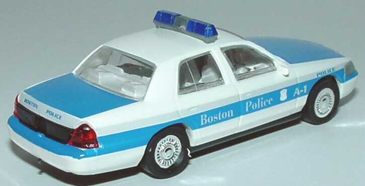 Foto 1:87 Ford Crown Victoria 1999 Boston Police Cop Car Collection
