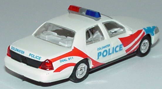 Foto 1:87 Ford Crown Victoria 1999 Coldwater Police Cop Car Collection
