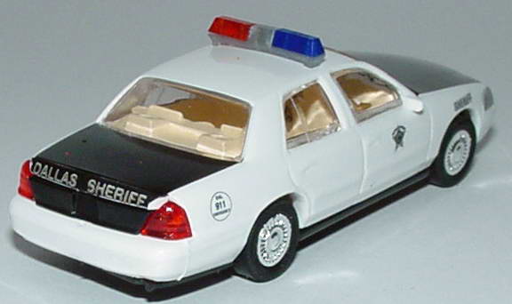 Foto 1:87 Ford Crown Victoria 1999 Dallas Sheriff Cop Car Collection