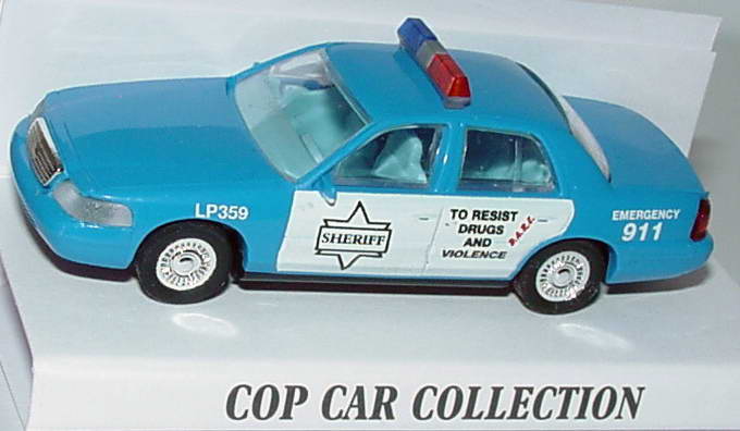 Foto 1:87 Ford Crown Victoria 1999 Livingston Parish Sheriff, LP359, D.A.R.E., To resist drugs and violence Cop Car Collection