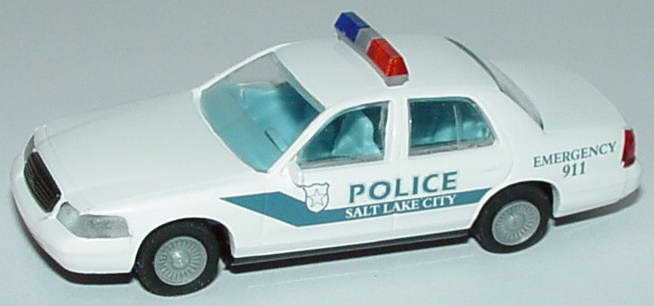 Foto 1:87 Ford Crown Victoria 1999 Salt Lake City Police, 41539 Cop Car Collection