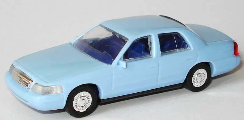 Foto 1:87 Ford Crown Victoria 1999 babyblue, IA dunkelblau US Highway Stars