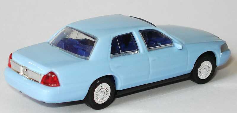 Foto 1:87 Ford Crown Victoria 1999 babyblue, IA dunkelblau US Highway Stars