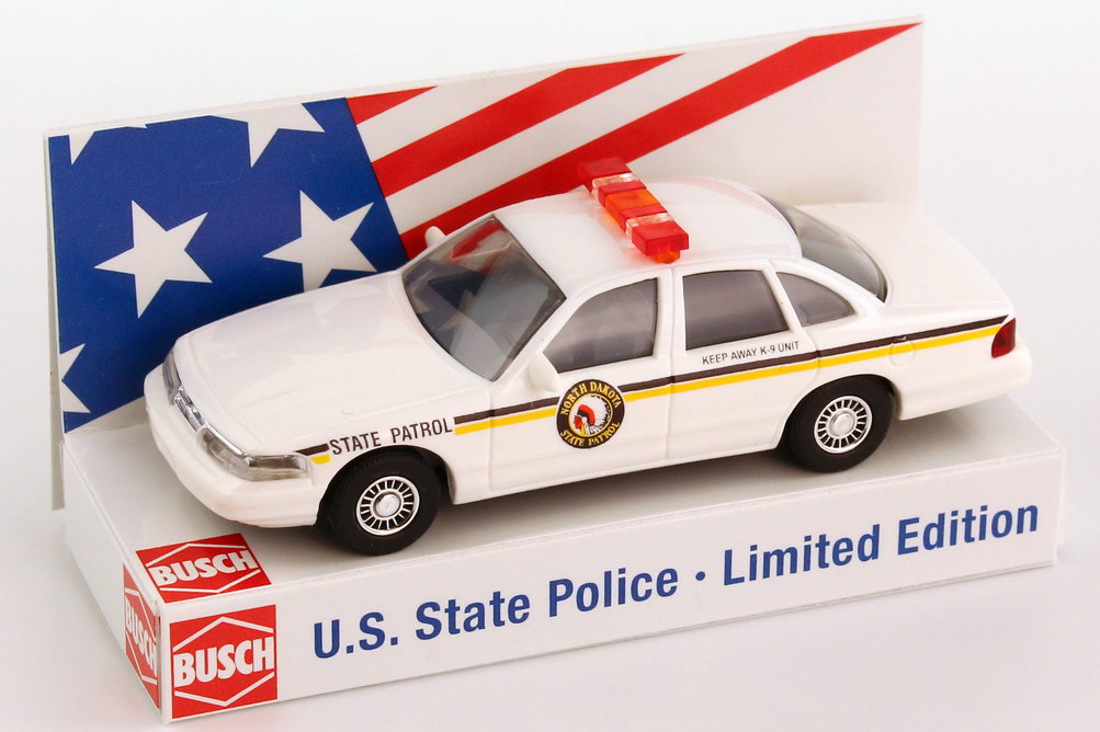 Foto 1:87 Ford Crown Victoria 1996 North Dakota State Patrol Busch 49079