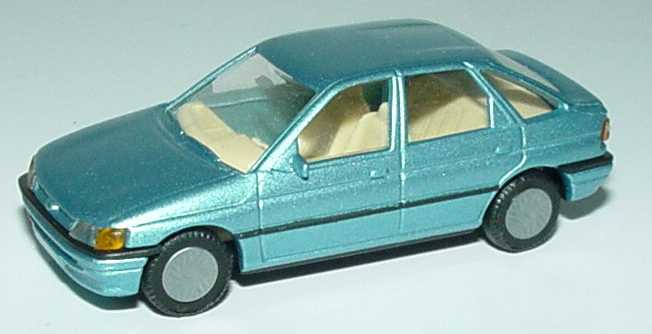 Foto 1:87 Ford Escort 4türig silberblau-met. Praliné 5701