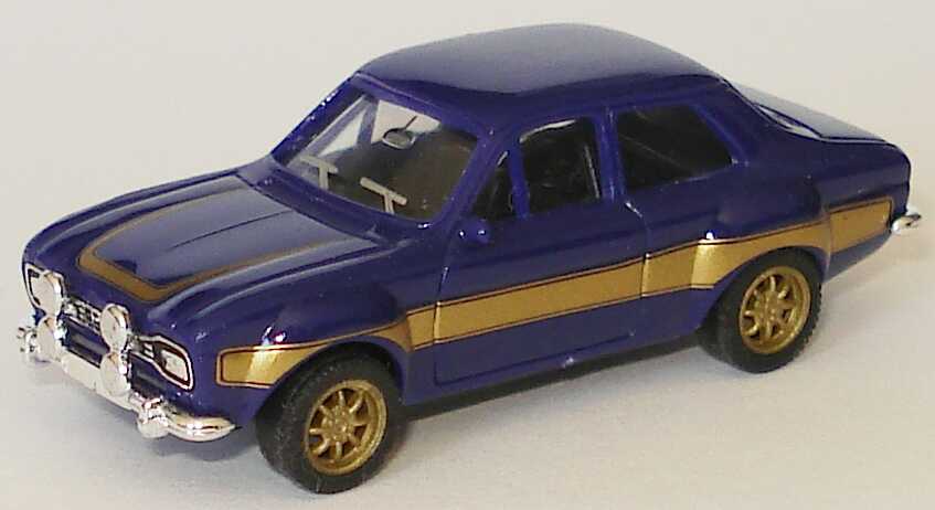 Foto 1:87 Ford Escort I Racing blau/gold herpa 022774