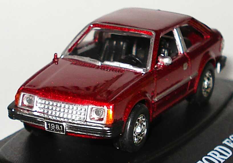 Foto 1:87 Ford Escort I (USA) weinrot-met. Motormax FreshCherries