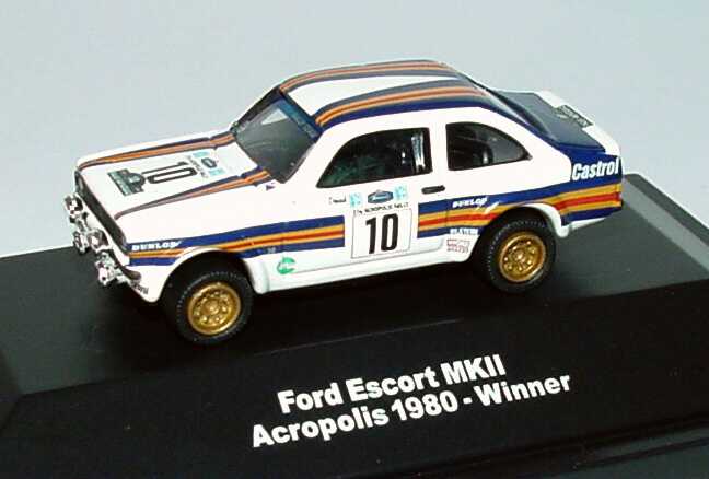Foto 1:87 Ford Escort MK II Rallye Acropolis 1980 Castrol Nr.10 (Winner) Widea 3190061