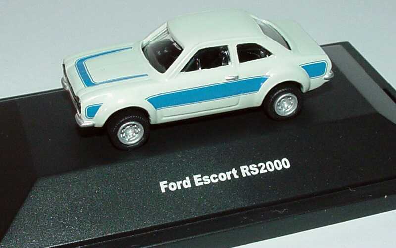 Foto 1:87 Ford Escort MK I RS2000 weiß/blau Widea 3190118