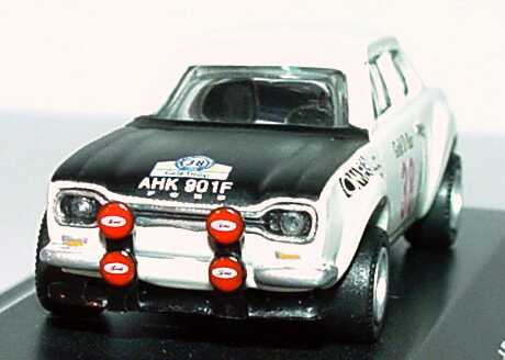 Foto 1:87 Ford Escort MK I Rallye 1000 Lakes 1968 Omega Nr.38 (Winner) Widea 3190107