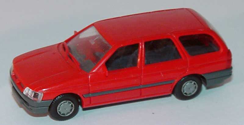 Foto 1:87 Ford Escort Turnier rot (Bastelware) Rietze 10380