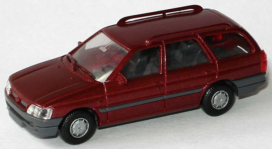 Foto 1:87 Ford Escort Turnier weinrot-met. Rietze 20380