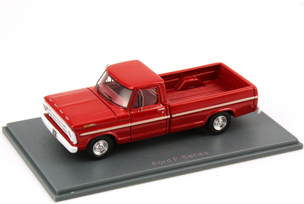 Foto 1:87 Ford F-100 Pickup MK5 (1967) rot NEO Scale Models 87565