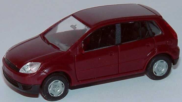 Foto 1:87 Ford Fiesta 2002 5türig weinrot Rietze 11150