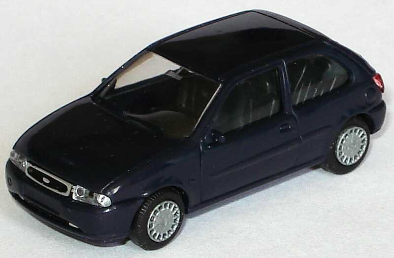 Foto 1:87 Ford Fiesta 3türig (1995) dunkelblau Rietze 10800