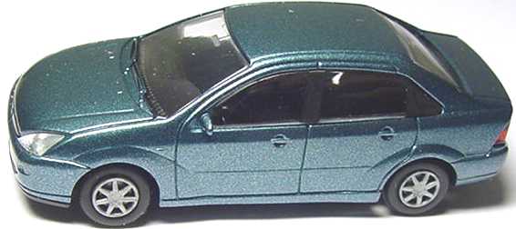 Foto 1:87 Ford Focus Stufenheck petrolblau-met. Rietze 20990