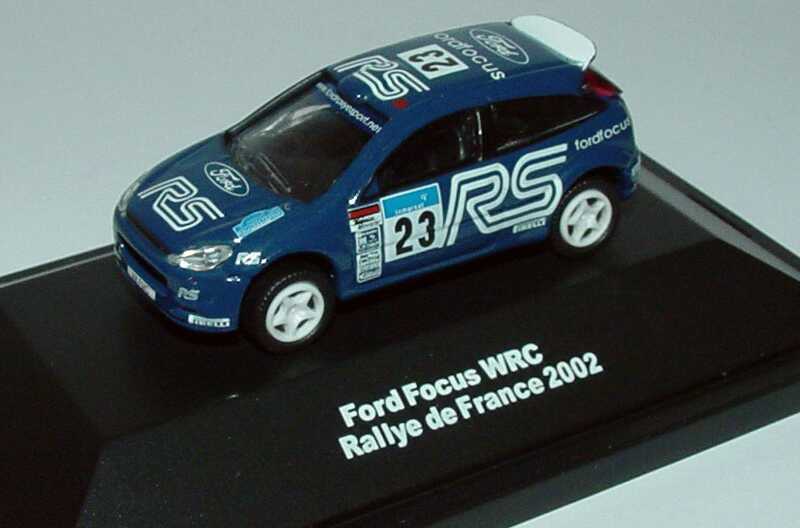 Foto 1:87 Ford Focus WRC Rallye de France 2002 Ford RS Nr.23 Widea 3190038
