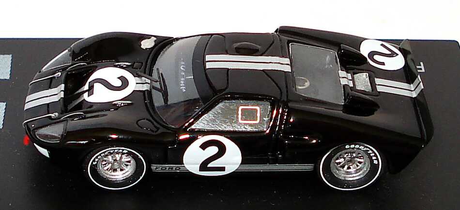 Foto 1:87 Ford GT40 MK II 24h von Le Mans 1966 Nr.2, Bruce McLaren / Chris Amon (Sieger) Spark 87LM66