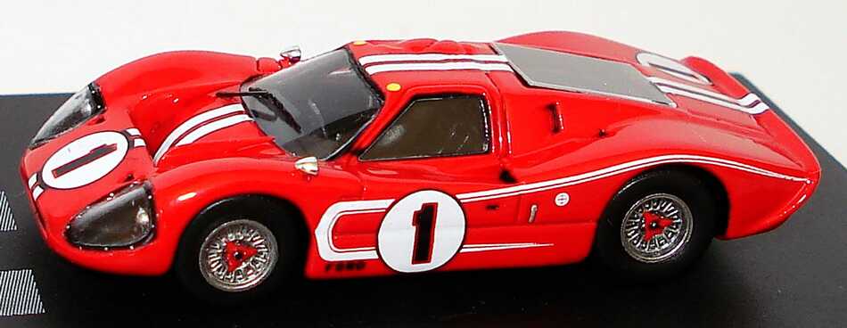 Foto 1:87 Ford GT40 MK IV 24h von Le Mans 1967 Nr.1, Gurney / Foyt (Sieger) Spark 87LM67