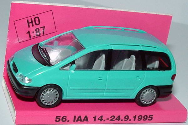 Foto 1:87 Ford Galaxy türkis 56. IA A 14.-24.9.1995 Rietze
