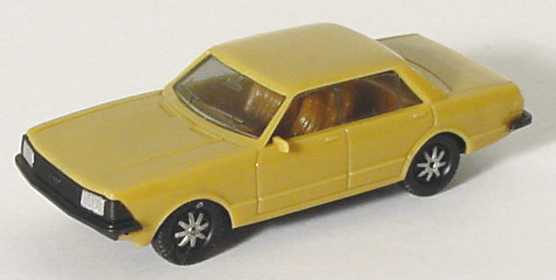 Foto 1:87 Ford Granada Ghia 2.8i beige (Scheinwerfer silber) herpa 2009