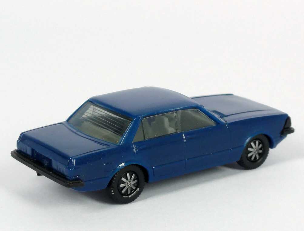 Foto 1:87 Ford Granada Ghia 2.8i dunkelblau, IA grau herpa 2009