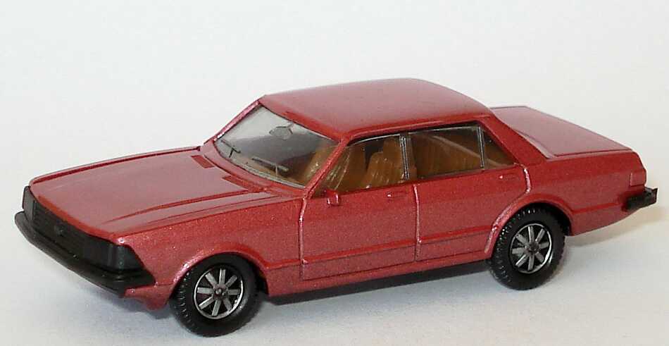 Foto 1:87 Ford Granada Ghia 2.8i rosérot-met. herpa 3009