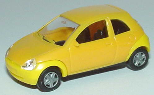 Foto 1:87 Ford Ka gelb (Kotflügel gelb) Rietze 10860