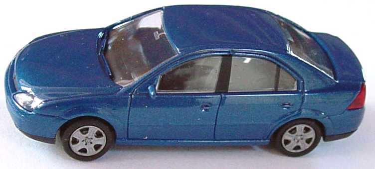 Foto 1:87 Ford Mondeo 2001 Stufenheck blau-met. Rietze 21140