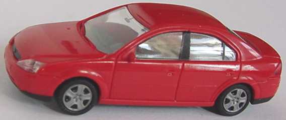Foto 1:87 Ford Mondeo 2001 Stufenheck rot Rietze 11140