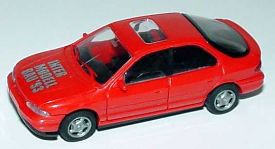 Foto 1:87 Ford Mondeo Fließheck Intermodellbau ´93 rot Rietze