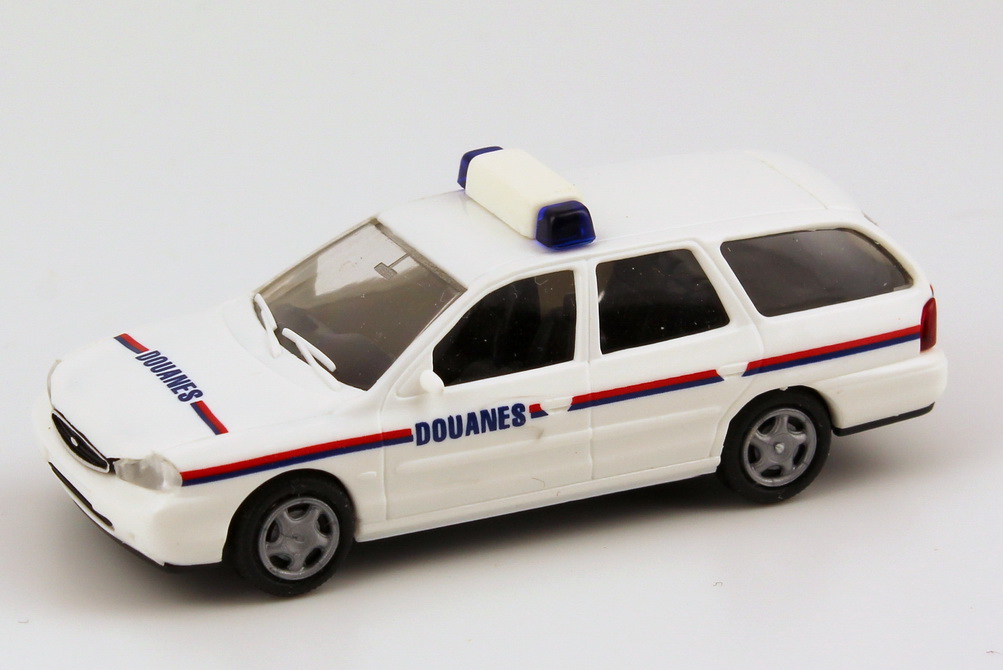 Foto 1:87 Ford Mondeo MK1 Facelift Turnier Douanes (Zoll Frankreich) Rietze 50899