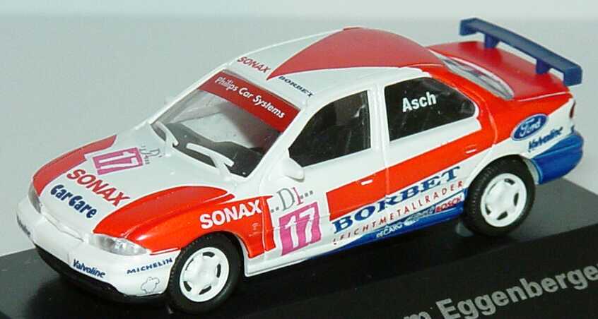 Foto 1:87 Ford Mondeo Stufenheck STW 1995 Eggenberger, Borbet, Sonax Nr.17, R. Asch Rietze