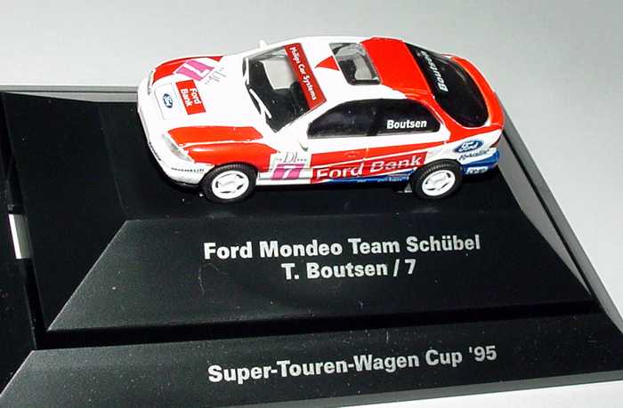 Foto 1:87 Ford Mondeo Stufenheck STW 1995 Schübel, Ford-Bank Nr.7, T. Boutsen Rietze 90131