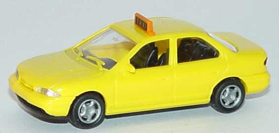 Foto 1:87 Ford Mondeo Stufenheck Taxi gelb  Rietze