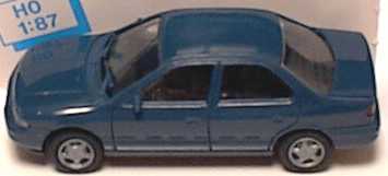 Foto 1:87 Ford Mondeo Stufenheck blau Rietze 10570
