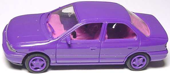 Foto 1:87 Ford Mondeo Stufenheck violett, Felgen violett Rietze