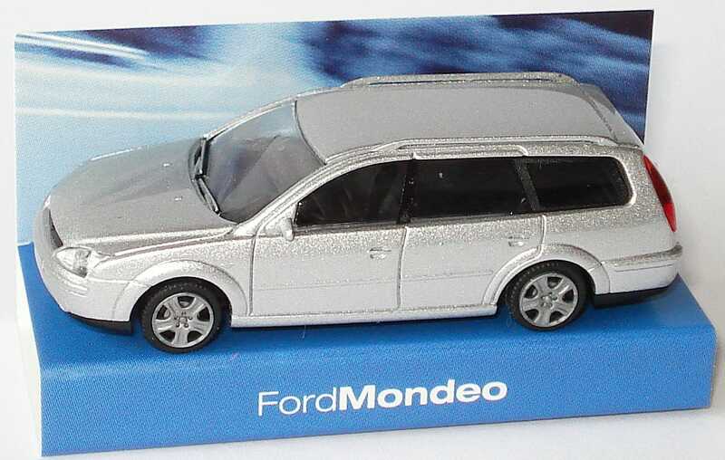 Foto 1:87 Ford Mondeo Turnier (MK3) silber-met. Werbemodell Rietze
