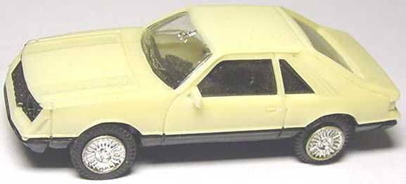 Foto 1:87 Ford Mustang Cobra III altweiß (neu Räder) herpa 2029