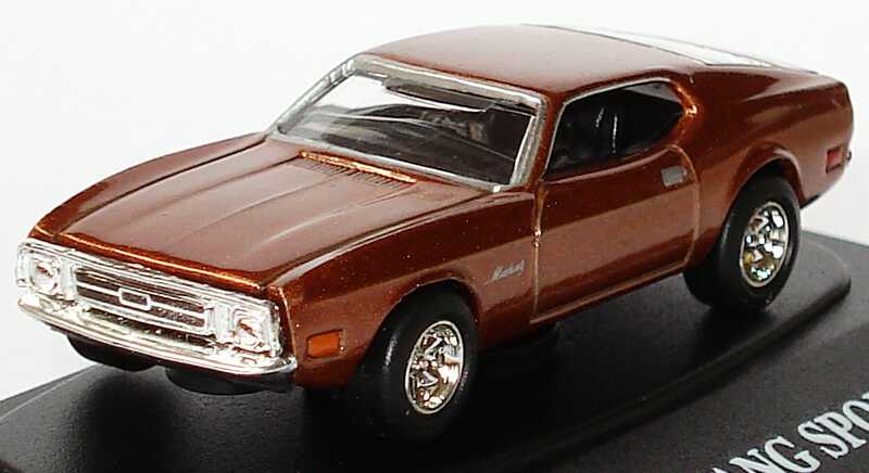 Foto 1:87 Ford Mustang I SportsRoof (1971) braun-met. Motormax FreshCherries