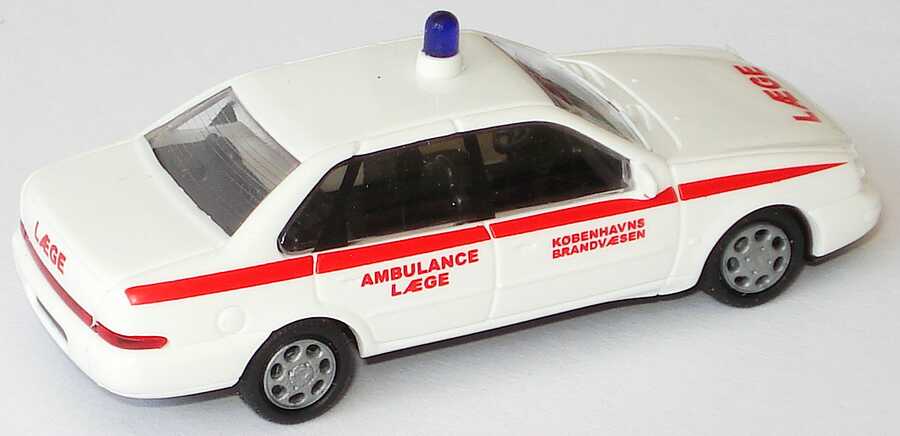 Foto 1:87 Ford Scorpio Stufenheck Köbenhavns Brandvaesen, Ambulance Laege Rietze 50635