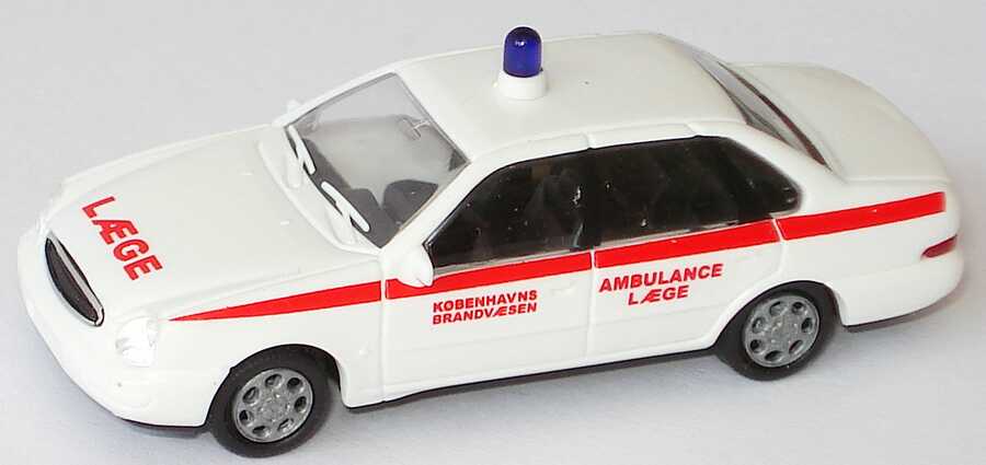 Foto 1:87 Ford Scorpio Stufenheck Köbenhavns Brandvaesen, Ambulance Laege Rietze 50635