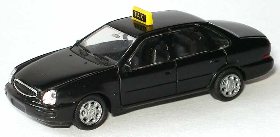 Foto 1:87 Ford Scorpio Stufenheck Taxi schwarz Rietze