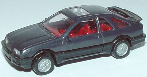 Foto 1:87 Ford Sierra XR4i arctic-grau-met., IA rot Wiking 2040117