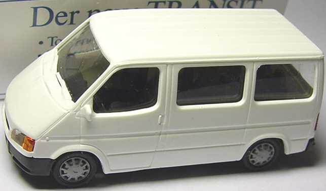 Foto 1:87 Ford Transit ´94 Bus weiß Werbemodell Rietze 10720